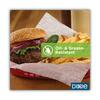 Dixie All-Purpose Food Wrap, Dry Wax Paper, 14 x 14, White, PK1000 PK GRC1414